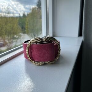 Sézane Artemis belt - peony
